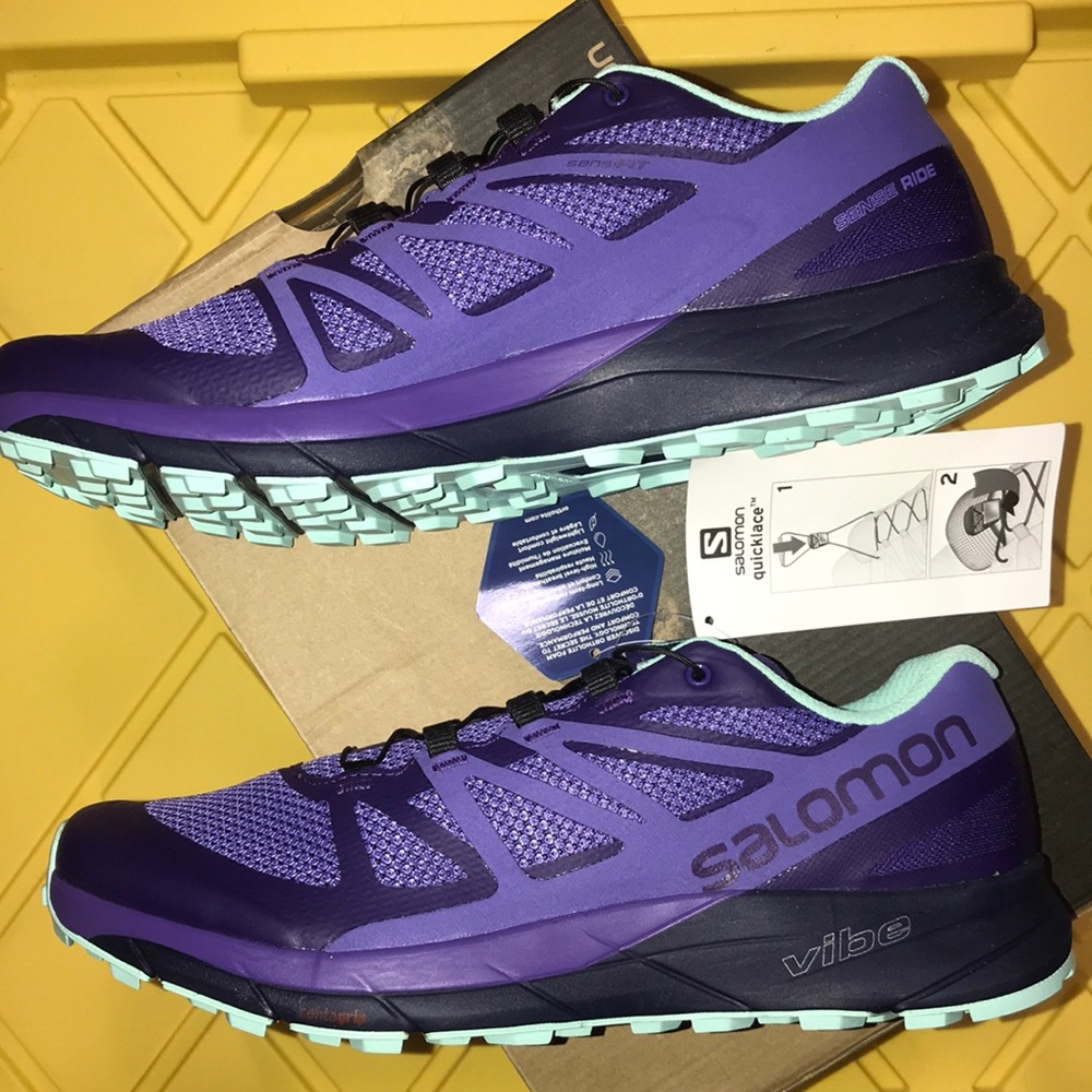Salomon Women's Sense Ride Running Shoes - Picture 6 of 8